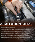 Installation steps for Ignition Coil Packs And Iridium Spark Plugs Set Drop In For 2.0L L4 Engines Fits 2005-2018 Audi and 2006-2017 VW