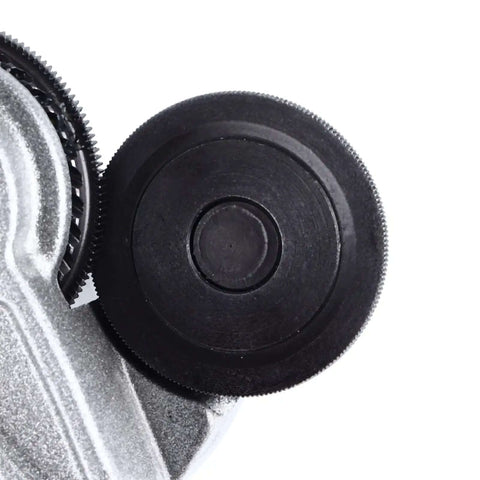 Close-up of a Power Drill Plate Shears Attachment cutting disc in the Metal Cutting Sheet Cutter Adapter Kit
