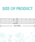 Size illustration of Heavy Metal Super Wide Baby Gate Expands To 192 Inches For Massive Openings, showing 24-192 inch width and 28 inch height.