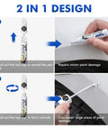 Ceramic White Touch Up Paint For Hyundai Cars DIY Scratch Fix Kit For Elantra Venue Ioniq WAW Code in use on car body