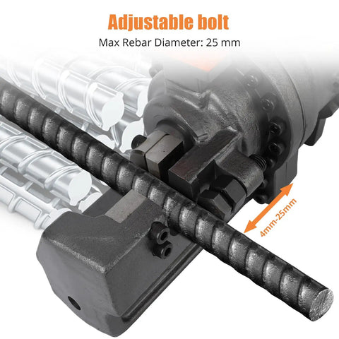 Beast Electric Hydraulic Rebar Cutter With 900W Motor 110V Cuts Up To Five Eighths Inch Rebar Size Five 4 To 16 Mm Heavy Duty Concrete Construction Tool With Blades Fast Cutting In 3 To 4 Seconds, adjustable bolt for 4-25 mm rebar