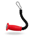 Ergonomic Grip Tricep Rope Attachment For Cable Machines 16.5 Inch Length 1.8 Inch Thick Rope Non Slip Ends Reduces Wrist Strain
