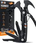 12 In 1 Hammer Multitool For Men EDC Survival Gear Kit showing open tools with box, ideal for campers and DIY enthusiasts