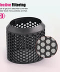 Outer Filter Cover For Airwrap Hair Styler With Filter Cleaning Brush HS01 HS05 Magnetic Filter Cage Replacement Parts