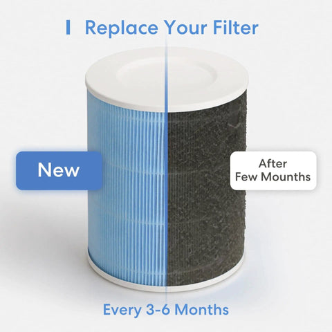 Smart WiFi Air Purifier Replacement Filter With H13 True HEPA And Activated Carbon 1 Pack, new and used filter comparison