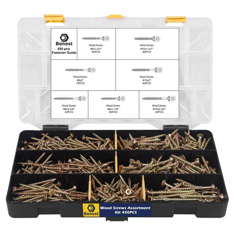 Do It All Concrete Screw And Fastener Kit 1625 Piece Assortment With Concrete Screws Nuts Bolts Washers And Wood Screws