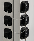 Three Pack Fridge Lock With 3 Digit Combination For Baby Proofing Heavy Duty Refrigerator Door Lock Black