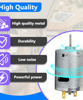 12V DC Fan Motor For RV Vent Fans With Round Shaft Fits Ventline BVD0218-00 And Ventline Ventadome Replacement product image