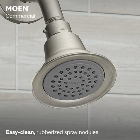 Commercial Grade PosiTemp Shower System With Handheld Delivering Smooth Temperature Sync And Straight Reliable Warmth Finished In Premium Brushed Nickel For A Total Bathroom Glow Up