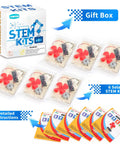 Six Solar Fan STEM Kits For Kids Ages Six To Twelve, 6-pack with solar panel, motor, blades, and instructions