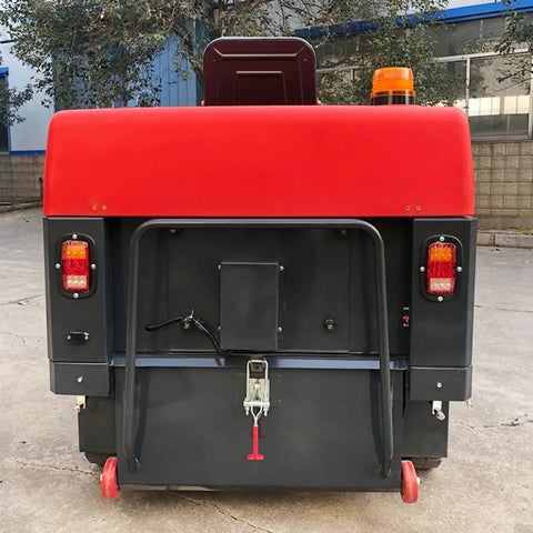 Heavy Duty Ride On Sweeper For Warehouses Industrial Floor Cleaning Machine. Custom Configs Available. Powerful Decksweeper Equipment For Large Spaces Efficient Dust And Debris Removal. Contact Us Now