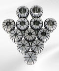 ER25 Spring Collet Set 12 Pcs For CNC Milling Lathe Tool Engraving Machine With One Eighth To Five Eighths Inch Grip Range