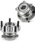 Rear Wheel Bearing And Hub Assembly For Mazda CX9 2007 2008 2009 2010 2011 2012 2013 2014 2015 5 Lug 2 Piece Set AWD Direct Fit For 3.5L V6 And 3.7L V6 OE Replacement 0516413 512449 HA590056 L2142615X close-up view
