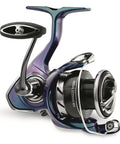 Regal LT Spinning Fishing Reel RGLT3000D CXH B With Air Rotor featuring sleek design and lightweight construction.