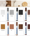 Multi Color Wood Filler Kit For DIY Furniture And Flooring Repairs Non Toxic Fast Drying Putty 8 Touch Up Pens in various colors