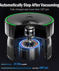 Upgraded One Integrated Mason Jar Vacuum Sealer Kit For Smart Kitchen Storage showing automatic stop and internal mechanism.