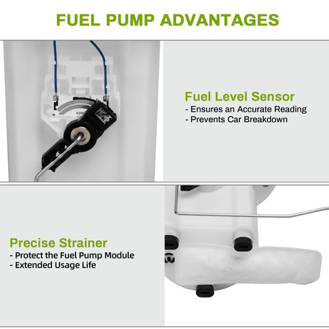 Jeep Grand Cherokee Fuel Pump Replacement For 1999 To 2004 4.0L 4.7L Direct Fit High Performance In Tank Pump advantages