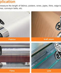 Precision Measuring Wheel with Encoder for Wires and Cables, HD Digital Counter measuring fabrics, kraft paper, films, and line material.