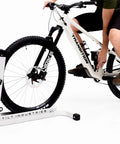 Mountain bike on Bike Balance Trainer For Trail Ready Balance Drills, Build Core Strength And Quick Reaction Time.