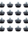 Heavy Duty Adjustable Furniture Levelers Hella Sturdy M6 Screw Glide Feet for stable support of tables and chairs.