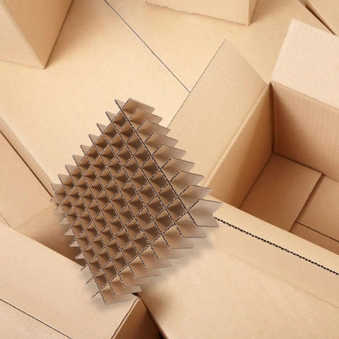 Two Pack Cardboard Box Dividers For Shipping And Logistics Kraft Paper Packaging Separators With Heavy Duty Protection And Reusable Design A No Brainer Solution For Fragile Glassware Kitchen Supplies And Electronics, kraft box insert