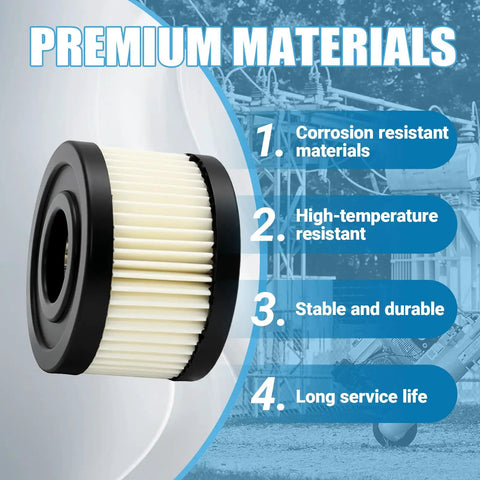 Two Pack Air Compressor Filter Elements Fits Ingersoll Rand 4YW07 1WF72 SS3 Replacement 70243712 premium materials