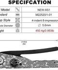 Top Tier 8 Indent Crimping Tool For Heavy Duty Circular And Rectangular Electrical Connectors Like 38999 Plus 26482 With Solid Barrel Contacts designed for accurate crimping.