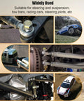 Five Eighth Inch Heim Joints Rod End Kit With Chromoly Joints And Panhard Rod End For Heavy Duty Off Road Suspension And Steering Linkage, steering joint close-up