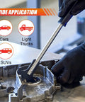 Oil Seal Disassembly Puller With Dual Hook Tips used on engine part, suitable for cars, SUVs, and light trucks