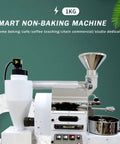 At Home Coffee Roaster With Timer, Large Capacity Nonstick Bean Roaster For Home Or Small Cafe, Easy Operation, Durable Electric Roasting Machine In Yellow For Fresh, Flavorful Beans Every Batch on display