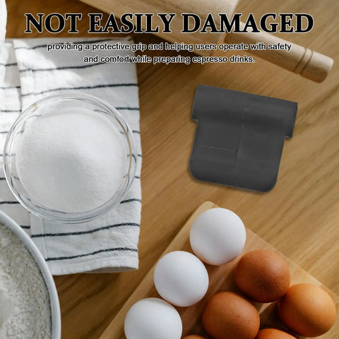 Steam Wand Safety Guard Heat Insulation Sleeve for Coffee Machines next to baking ingredients