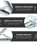 Adjustable Pneumatic Lift Hinge For Sofa Headrests And Cabinet Doors Iron Construction With Low Noise And Smooth Operation