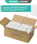 Beefy Keyed Alike Nickel Plated Padlocks Set of 12, boxed packaging with individual white lock boxes visible