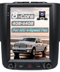 Dodge Ram 2013-2018 9.7 Inch Android 13 Car Radio Dash Kit Upgrade With 8 Core 4GB And 64GB Wireless CarPlay Android Auto display