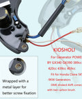 Heavy Duty AVR Generator Automatic Voltage Regulator For 5000W To 9500W Portable Gen Sets with Kiosholi branding and wires visible