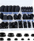 130 Pcs Rubber Hole Plugs Set In 11 Sizes Silicone Round Plugs For Sealing Holes In Industrial Automotive And Furniture Applications