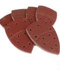 15 Pc High Grade 150x105mm Hook Loop Sandpaper Kit With 40 To 1000 Grits, multi-sander sheets with 11 holes.