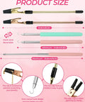 Bracelet Helper Tool Set With Retractable Hooks And Non Slip Clips For Necklace Jewelry And Watch, includes measurements