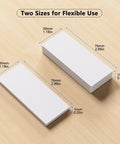 Headboard Wall Protectors And Anti Vibration Pads For Beds And Furniture, EVA Foam Cushions, 15mm and 5mm thick, two sizes shown