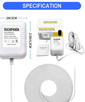 24V Transformer And C Wire Adapter For Nest Ecobee Honeywell Sensi Thermostats And Wyze Video Doorbells Ring Nest Hello setup