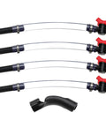 Fuel Filler Kit For Race Jugs With Ball Valve Hose Fifteen Inch Connector Fits Sportsman Jugs And Most Fuel Containers