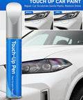 PVP NVP Car Touch Up Paint Kit With Exact OEM Color Match For Dodge Vehicles Scratch Repair And Rust Prevention, pen and before-after scratch images