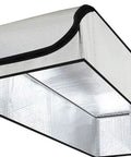 Attic Door Insulation Cover 30 By 60 By 11 Inches R-15 with Pure Aluminum, Double Bubble Laminate, Heavy Duty Zipper, Energy Saving Shield