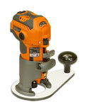 Nail Your Cuts With This Rock Solid Offset Baseplate For Ridgid Compact Routers Fits R2400 R2401 R24012 R860443B 7MM white plate and router.