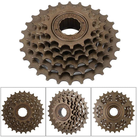 Six Speed Freewheel 14T-28T Wear-Resistant Bicycle Cassette For Mountain Bike Replacement Sprocket Kit With Smooth Shifting Build