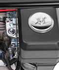 Close-up of the engine's fuel cap and valve components for Heavy Duty Workhorse 7.5HP 212CC Gas Water Pump 2 Inch Twin Impeller High Pressure Transfer Machine 328 Ft Lift With Hose Ready To Crush The Daily Grind On Any Job Site.