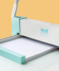 Heavy Duty Guillotine Paper Cutter For 1 Inch Thick Stacks With Easy Operation And Precision Alignment Boss Level Cuts