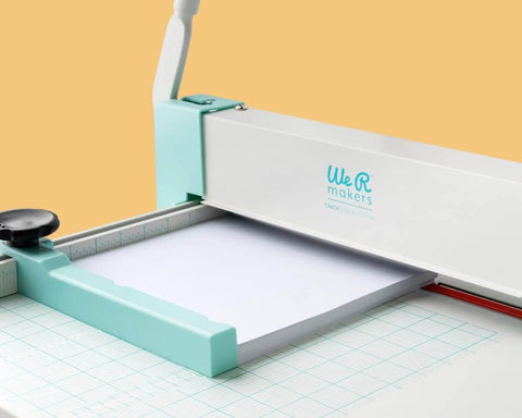 Heavy Duty Guillotine Paper Cutter For 1 Inch Thick Stacks With Easy Operation And Precision Alignment Boss Level Cuts