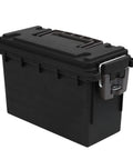 Lockable Stackable Ammo Storage Box For Home Range And Outdoor Use Made In USA Fits 30 Caliber 9mm 5.56 And More