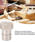 Killer Grip 4 Pack 20Mm Woodworking Bench Dogs Featuring Stainless Steel Table Stops For MFT Jig Boards Built Different For Unbeatable Hold Down Power in a workshop setting.